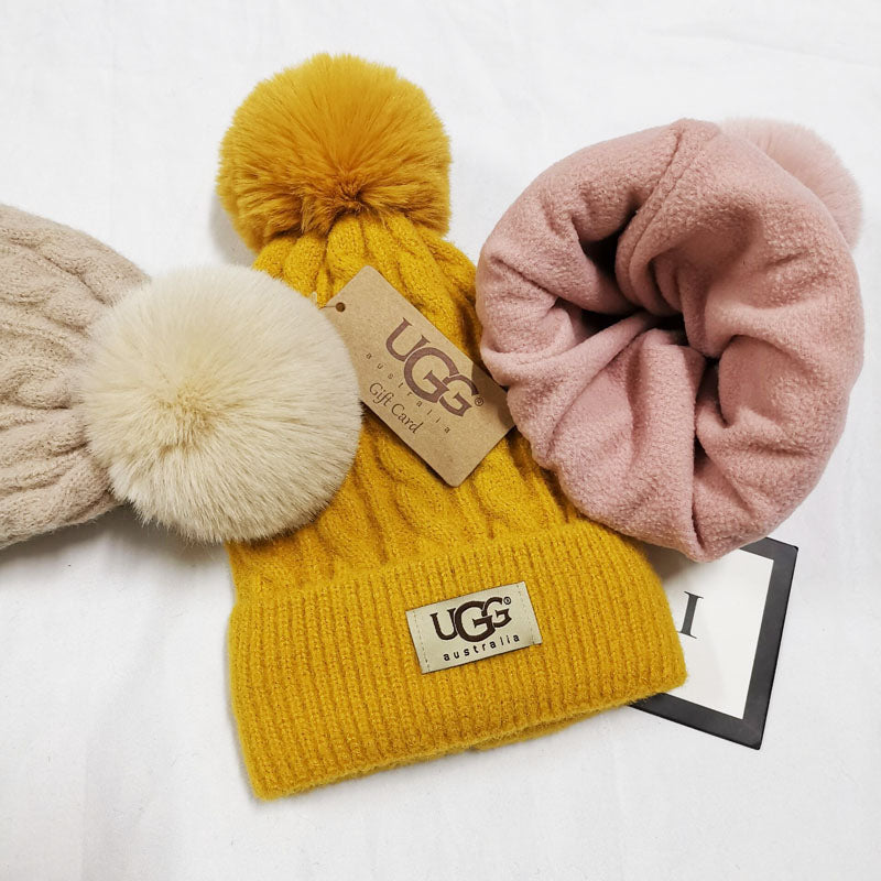 H18 Women autumn and winter knitted hat