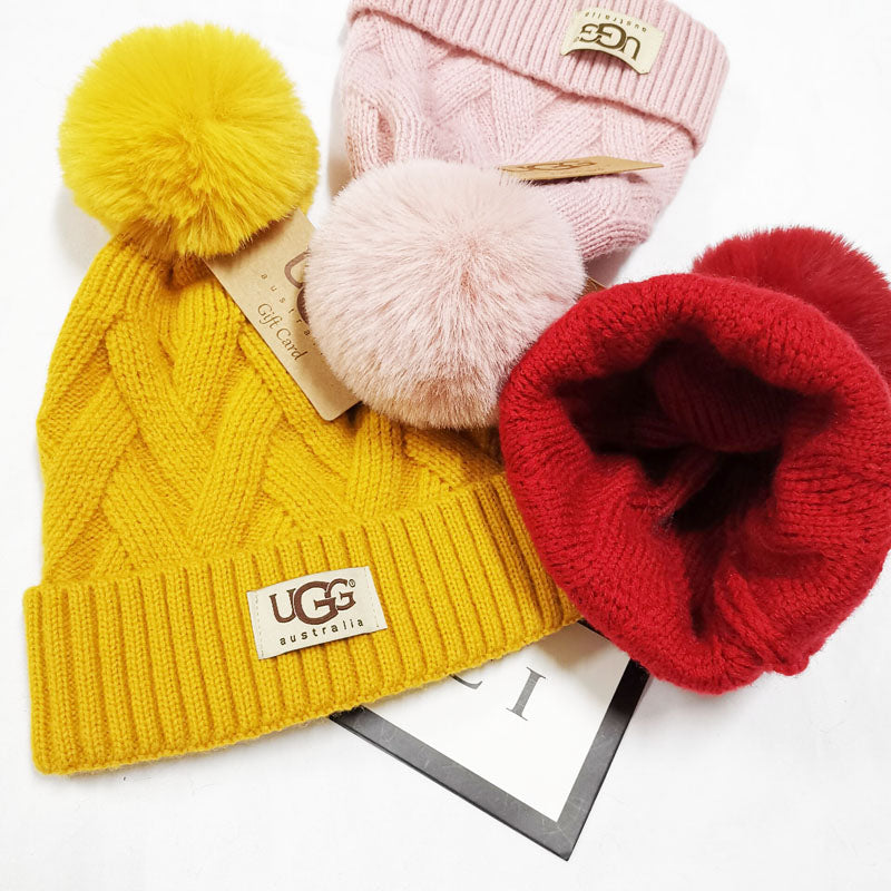 H15 Women autumn and winter knitted hat