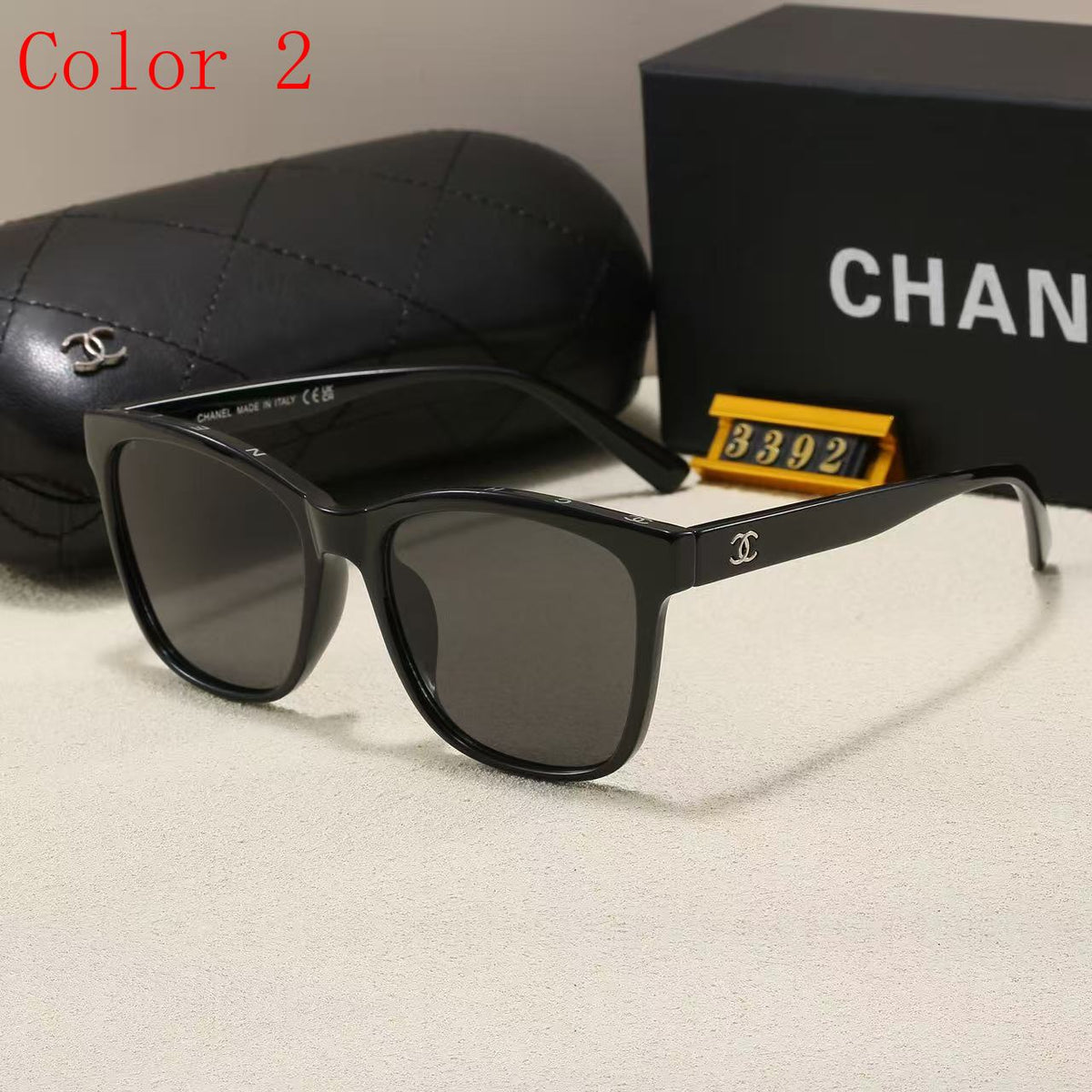 3392 Fashion men's and women's sunglasses with box