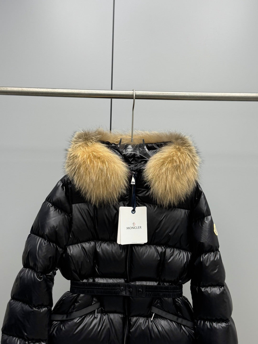 C7 Women's Casual Mid‑Length Hooded Down Jacket Winter Warm Outer Coat