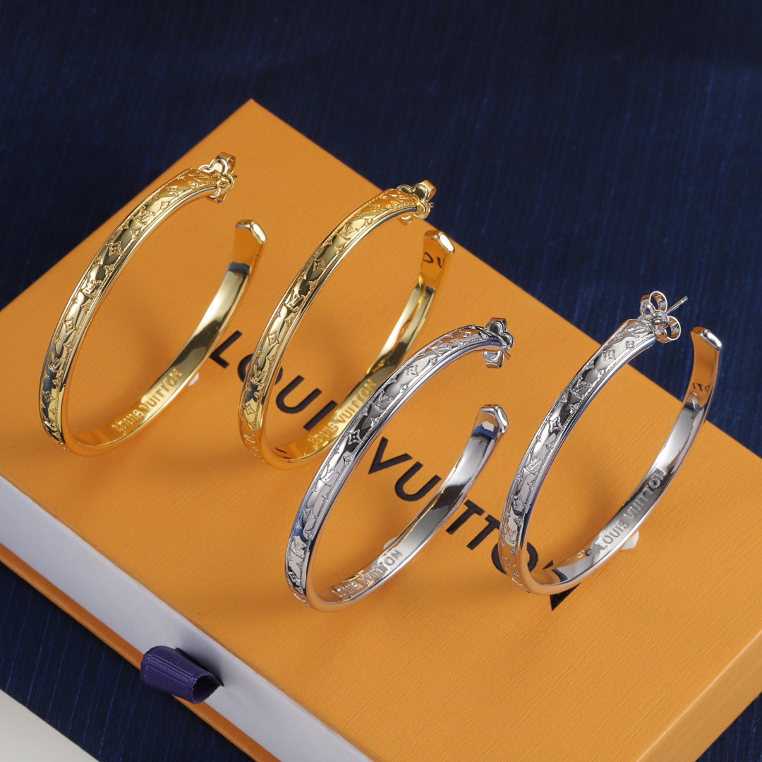 E39 Women gold-plated fashion earrings high-quality jewelry