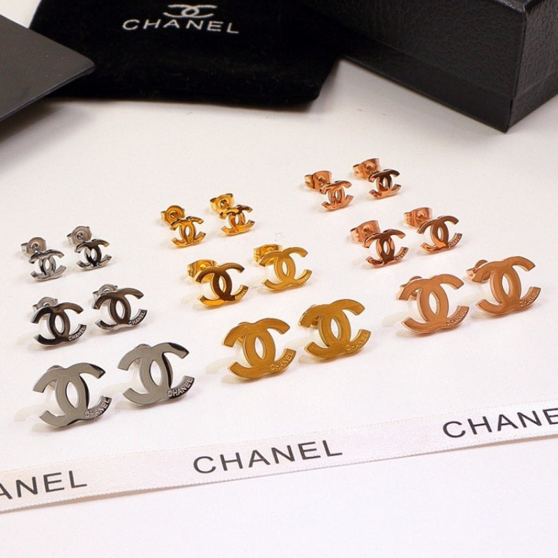 CHE21 Women gold-plated fashion earrings high-quality jewelry