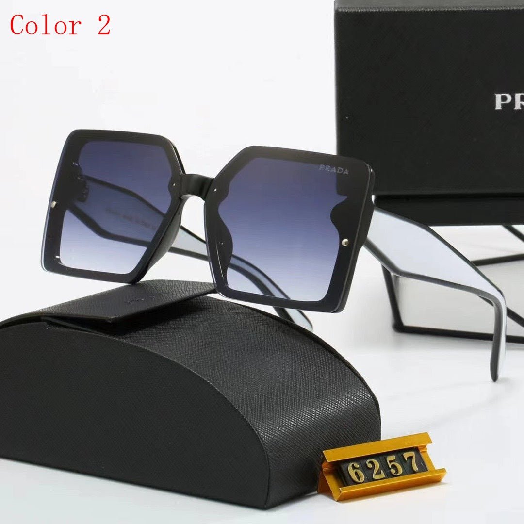 6257 Fashion men's and women's sunglasses with box