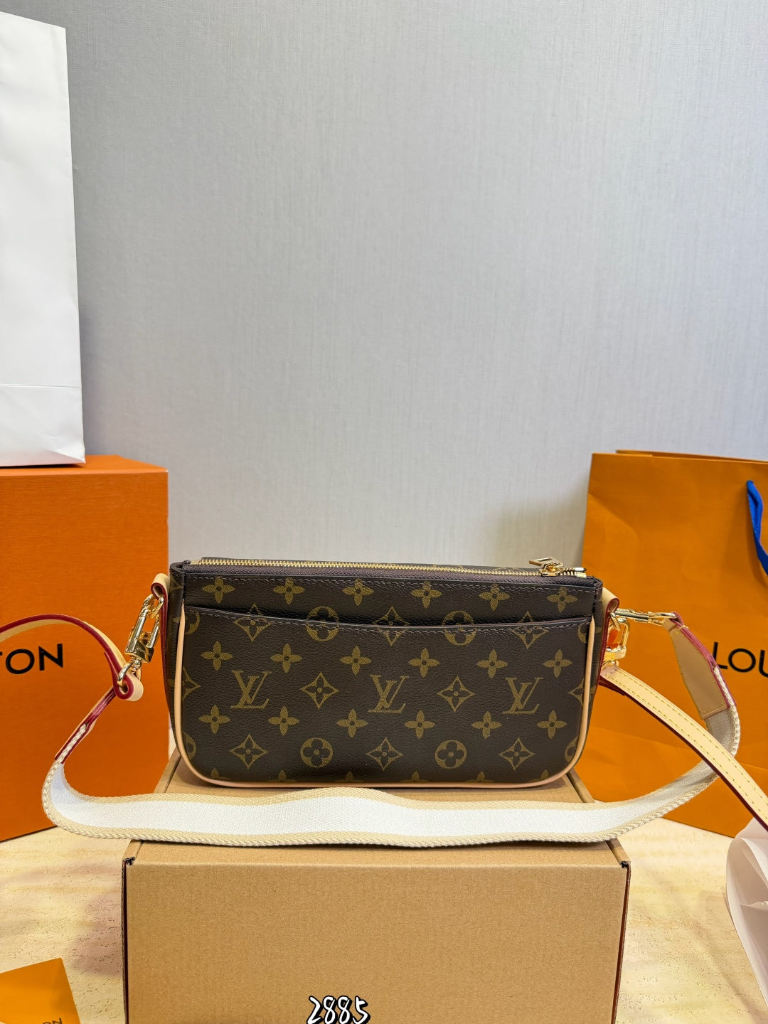MS44 Women's handbag leather bag 25X13cm