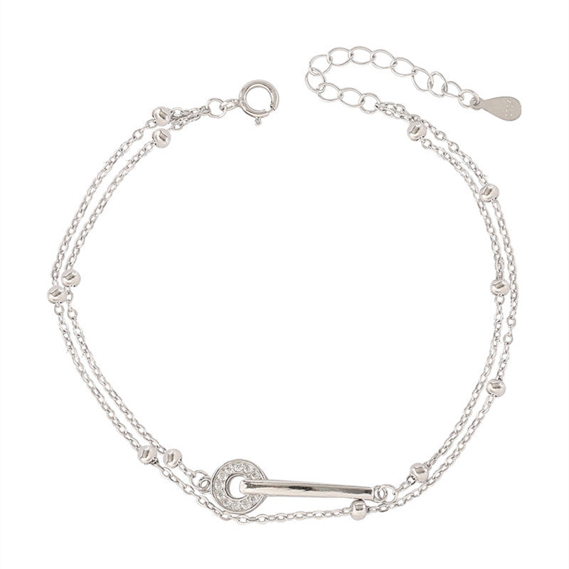925 sterling silver women's bracelet, high-quality jewelry