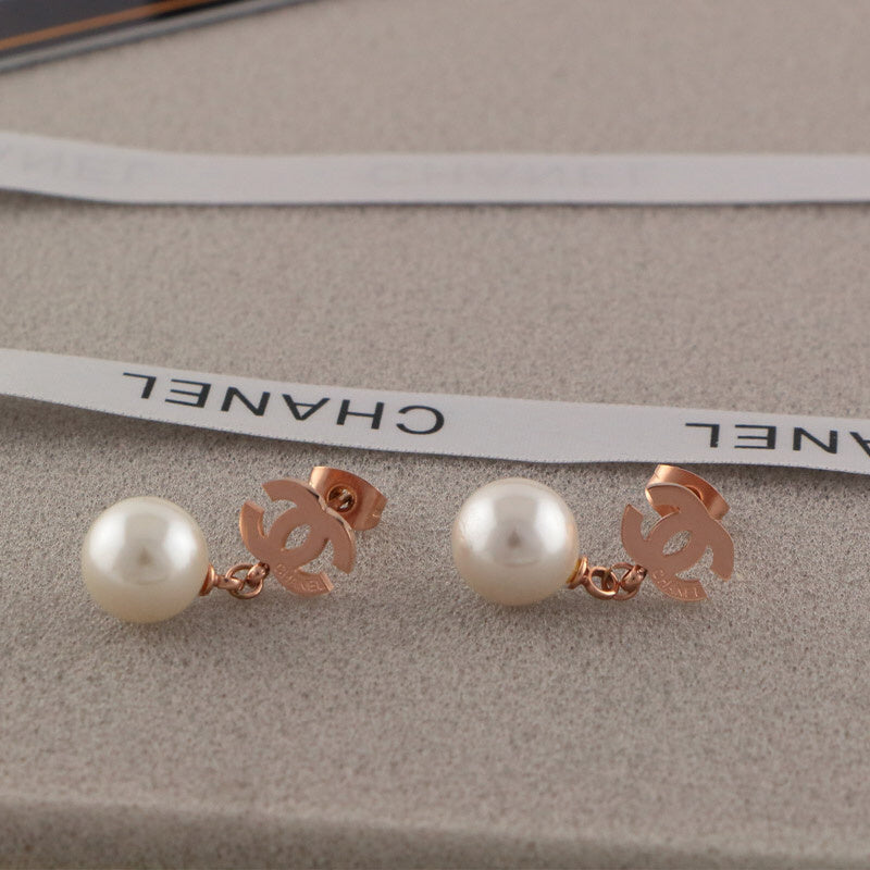 CHE22 Women gold-plated fashion earrings high-quality jewelry