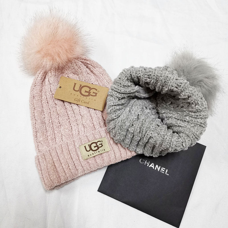 H16 Women autumn and winter knitted hat
