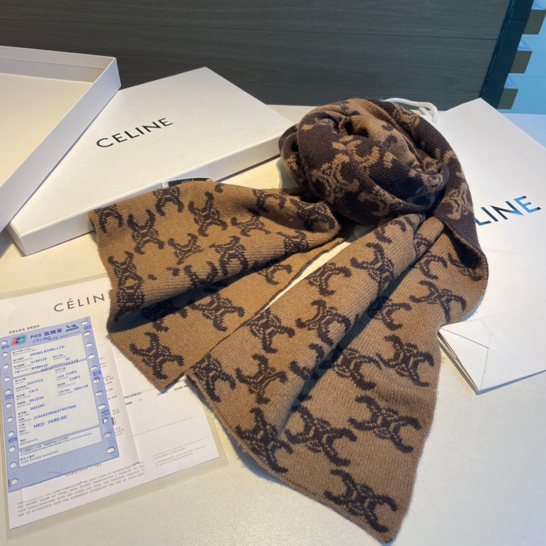 F13 Women's Winter Fashion High Quality Wool Scarf 30*180cm