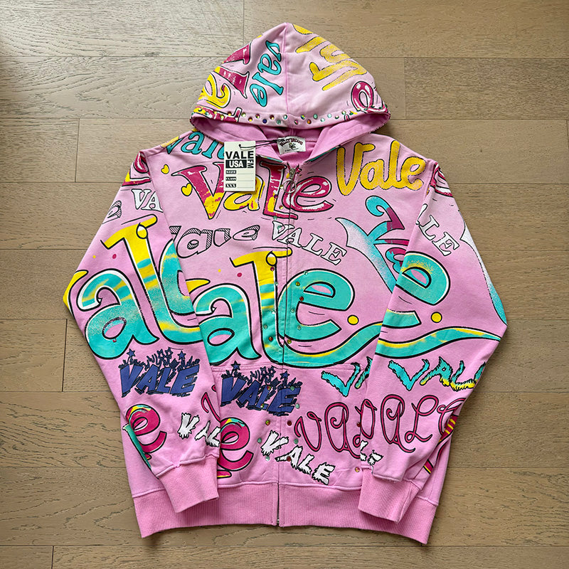 C42 Men's and women's zipper hoodies outerwear clothes