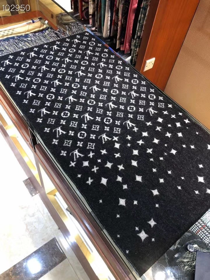 F28 Women's Winter Fashion Wool Scarf 200X40cm
