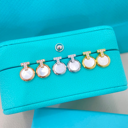 E14 Women gold-plated fashion earrings high-quality jewelry