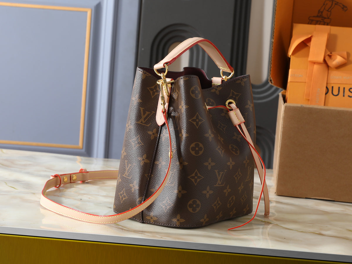 WM15 Women's fashion bucket bag leather bag  20*20*13CM