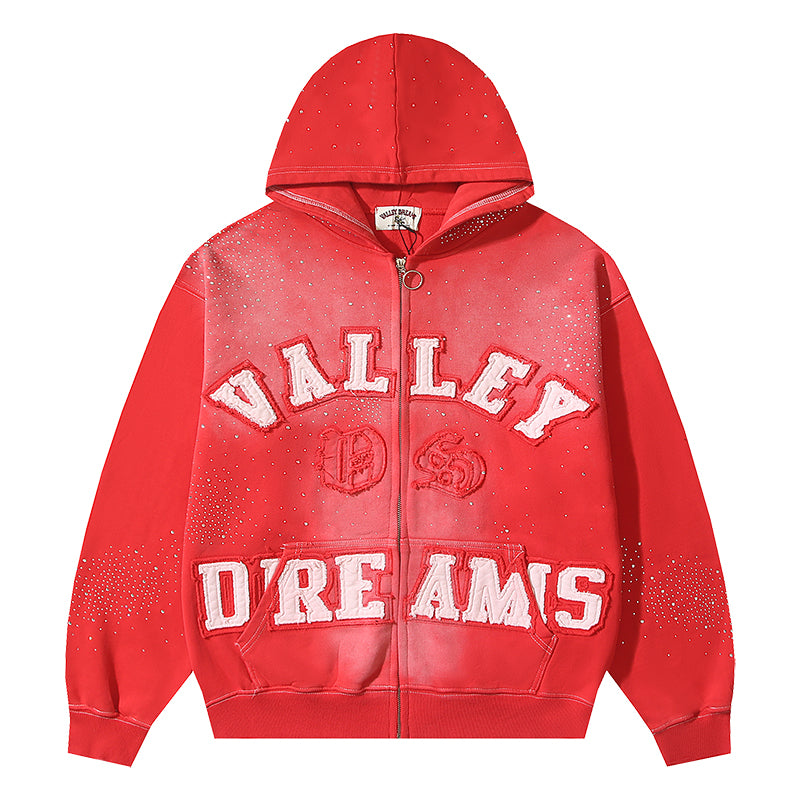 C41 Men's and women's zipper hoodies outerwear clothes