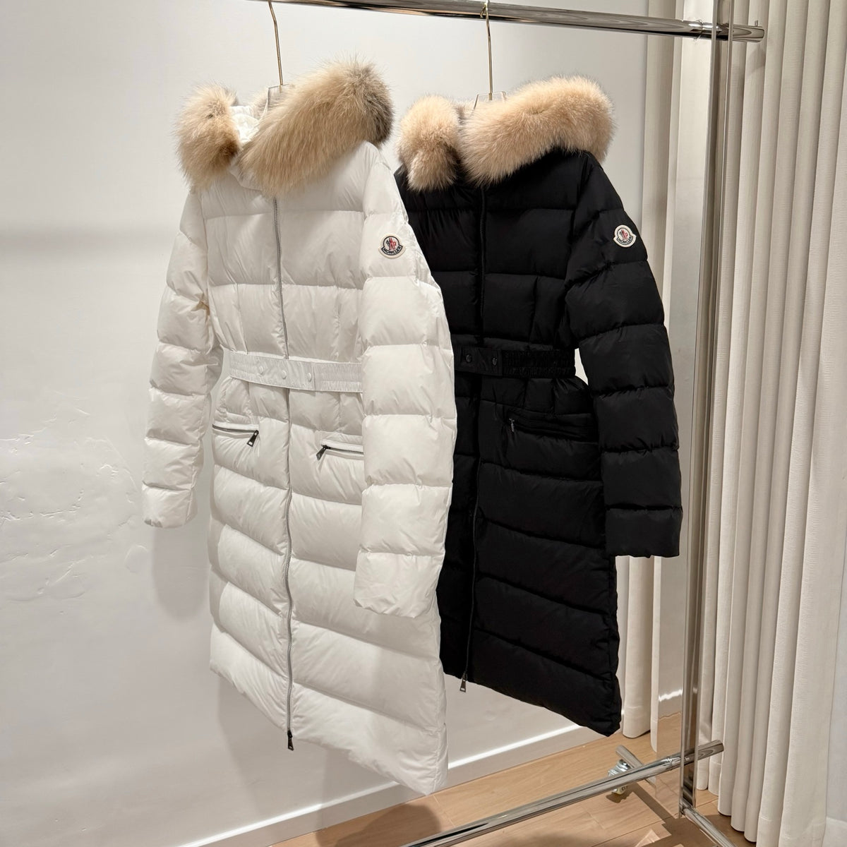 C17 Women's Casual Long Hooded Down Jacket Winter Warm Coat