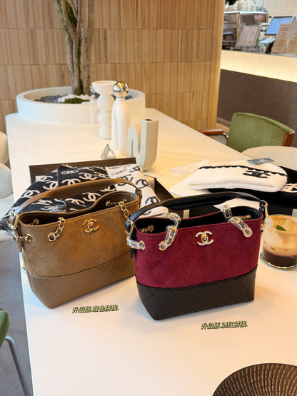 MS84 Classic Bucket Bag Women's Handbag 22*12cm