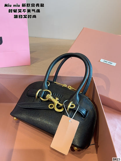 MN10 Fashion Genuine Leather Women's Bag with Box 20*8*12cm