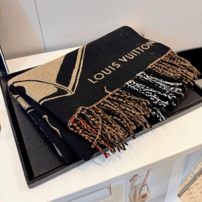 F6 Women's Winter Fashion High Quality Wool Scarf