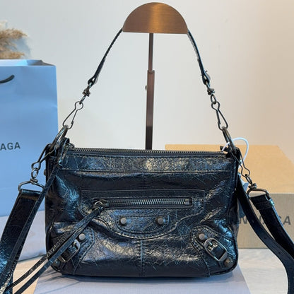 MN101 Women's handbag leather bag 22*8*15cm