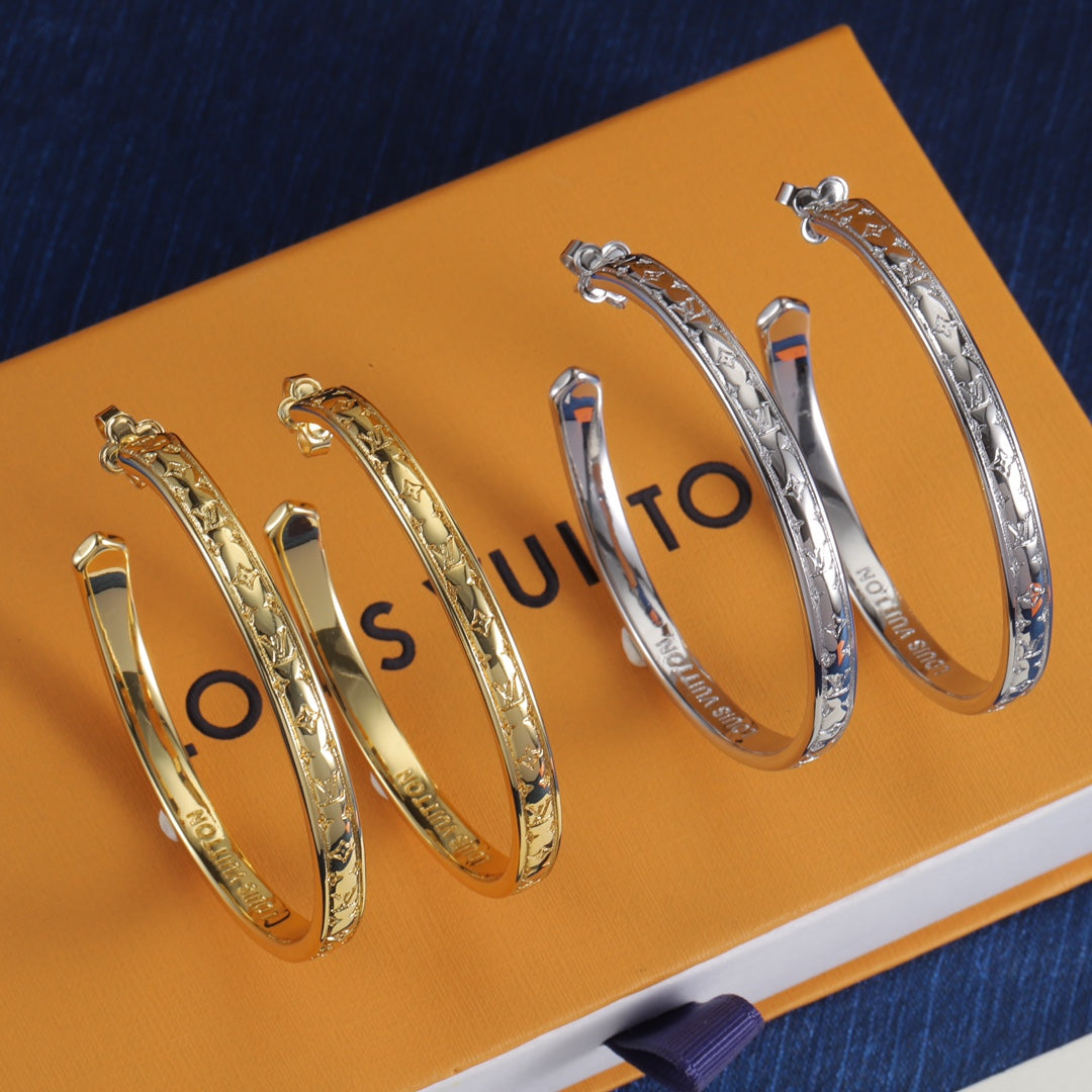 E39 Women gold-plated fashion earrings high-quality jewelry