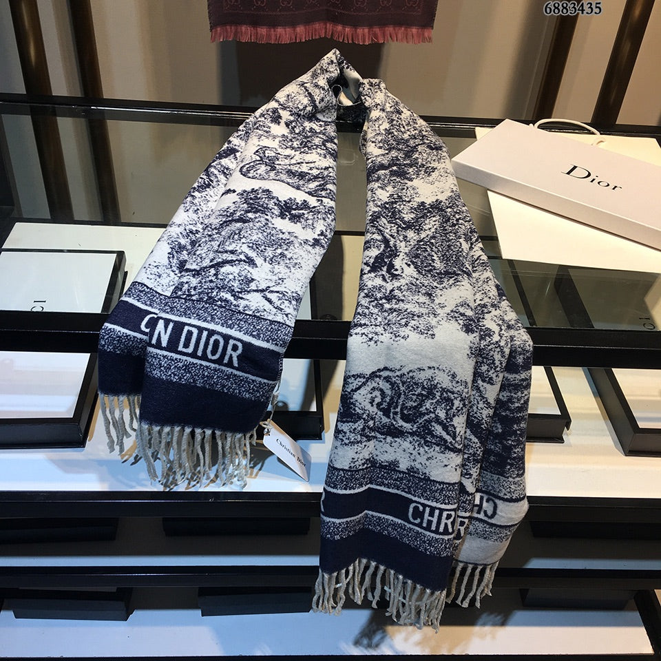 F45 Women Wool Blend Scarf Wrap