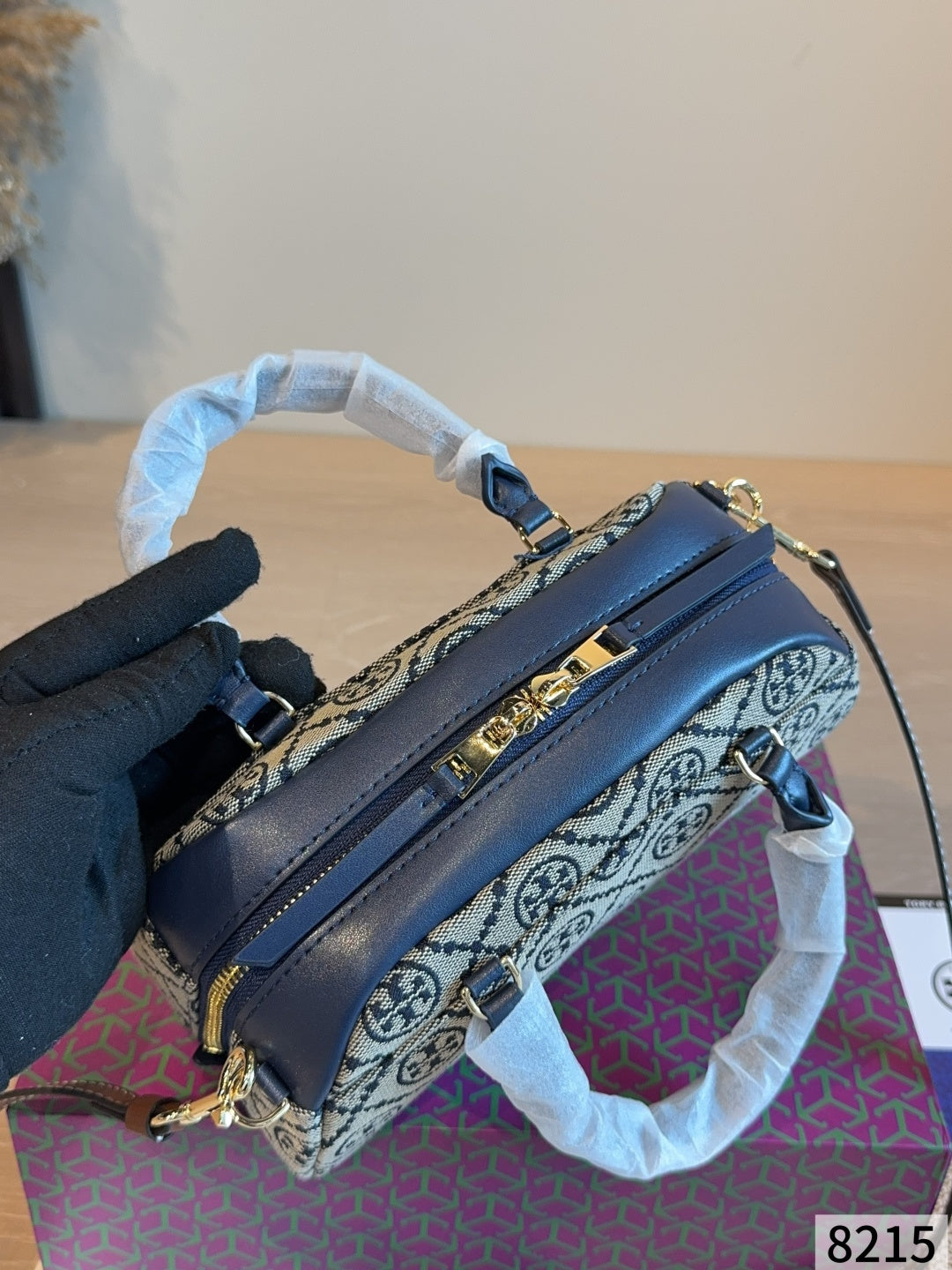 MN75 Women's leather bag handbag 23*7*12cm