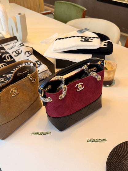 MS84 Classic Bucket Bag Women's Handbag 22*12cm