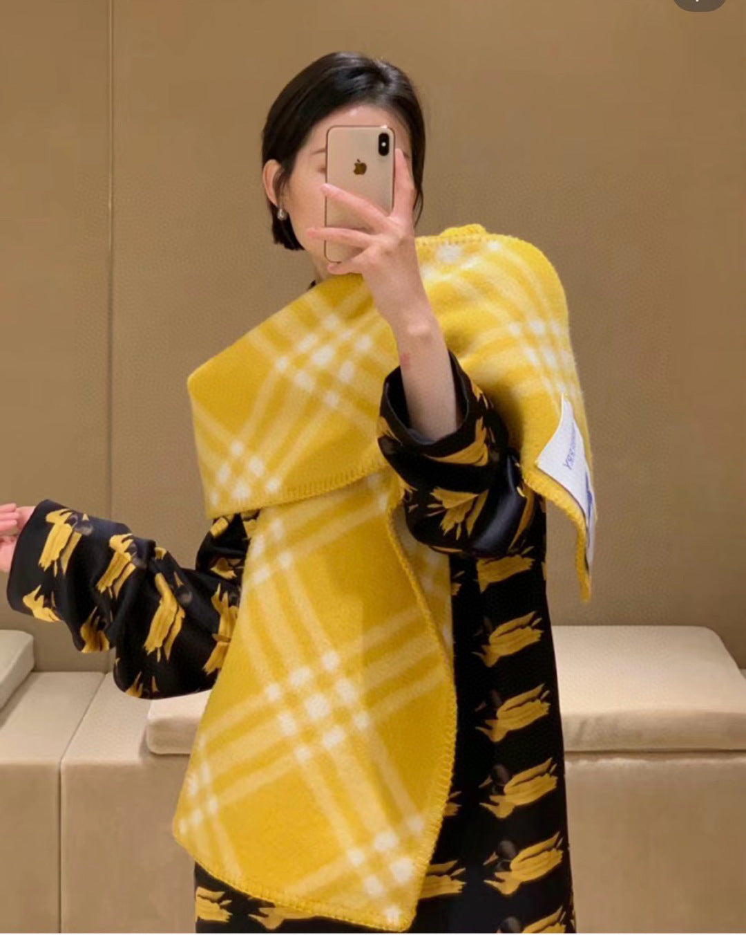 F23 Women's Winter Fashion Wool Scarf