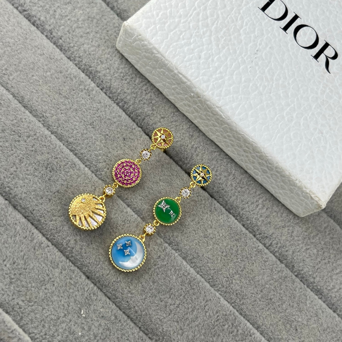 E21 Women gold-plated fashion earrings high-quality jewelry