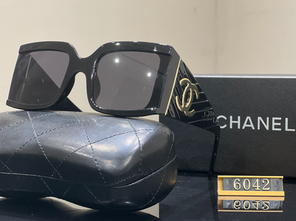 6042 Fashion men's and women's sunglasses with box