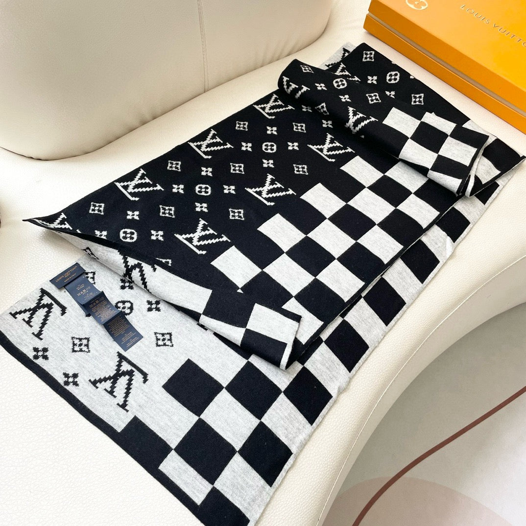 F33 Women's Winter Fashion Wool Scarf 180*32CM