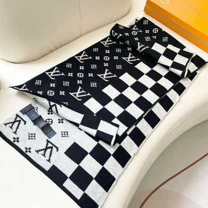 F33 Women's Winter Fashion Wool Scarf 180*32CM