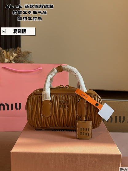 MN62 Women's leather bag handbag 22*8*11cm