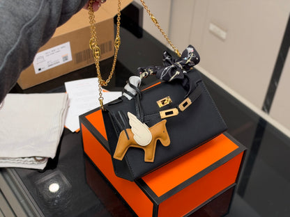MS36 Classic leather bag handbag for women 25cm/22cm/19cm