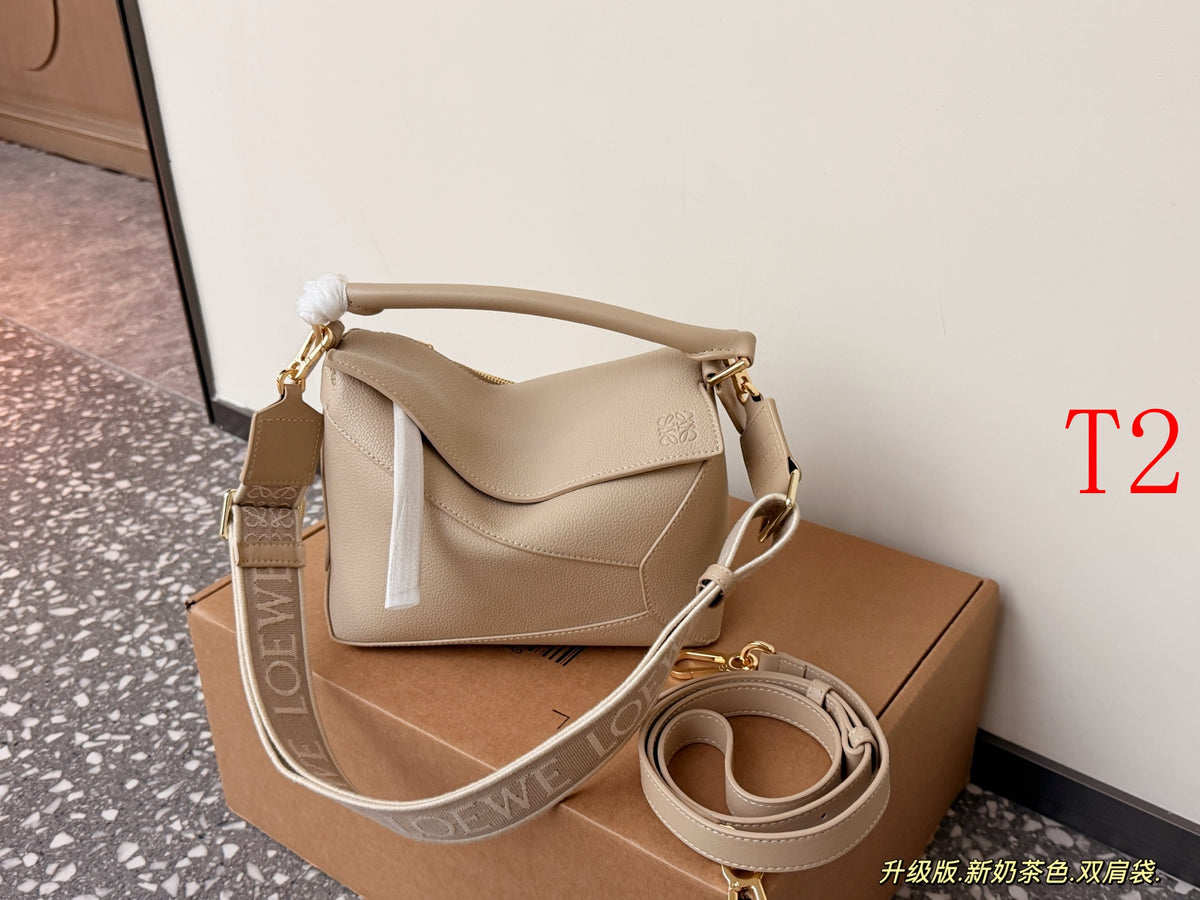 MS52 Women's handbag leather bag  24*15cm