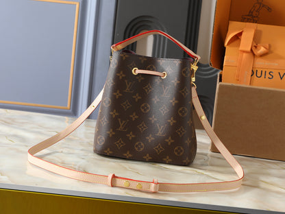 WM15 Women's fashion bucket bag leather bag  20*20*13CM