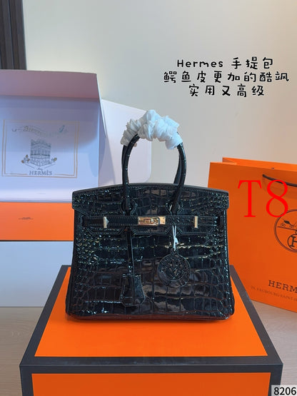 MN86 Classic leather bag women's handbag 25*14*19cm