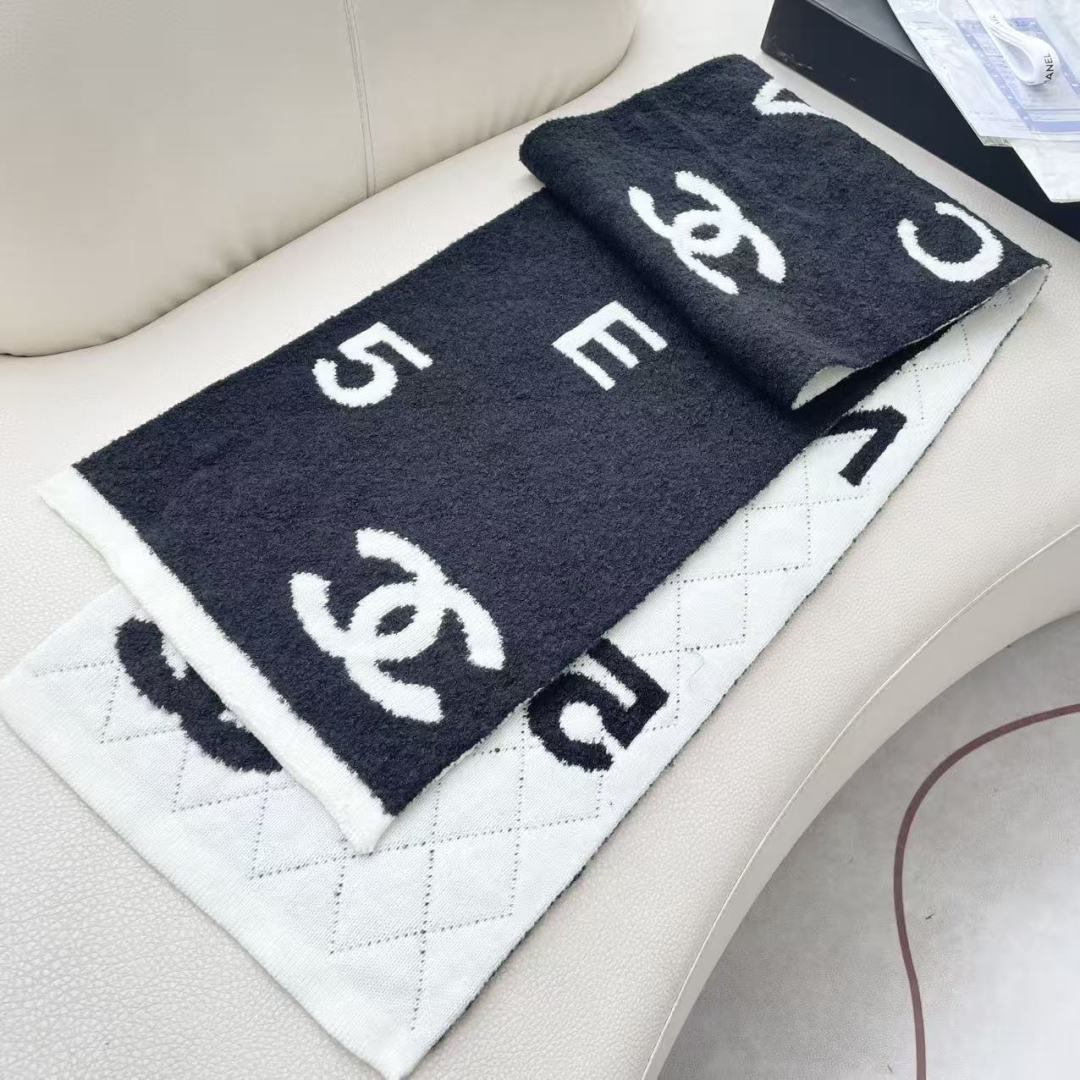 F38 Women's Wool Blend Scarf Wrap 35*200cm