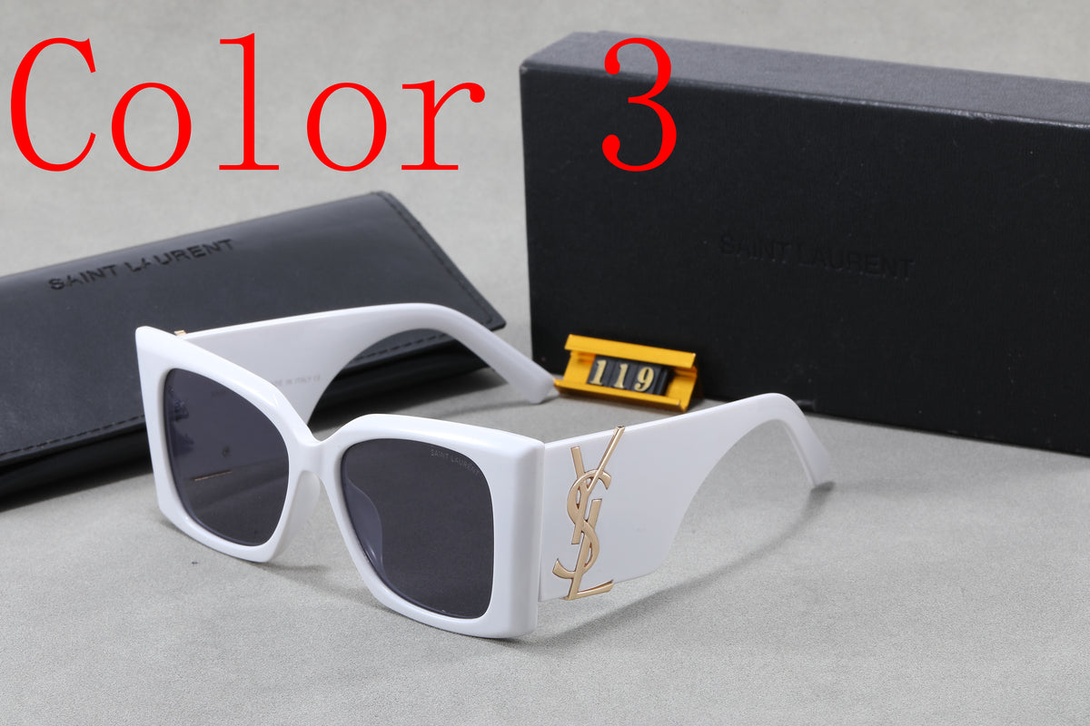 119 Fashion men's and women's sunglasses with box