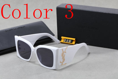 119 Fashion men's and women's sunglasses with box