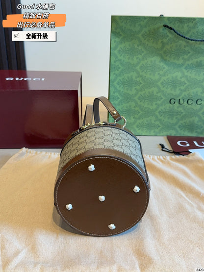 MN55 Fashion Cylinder Bag 14*14*18cm