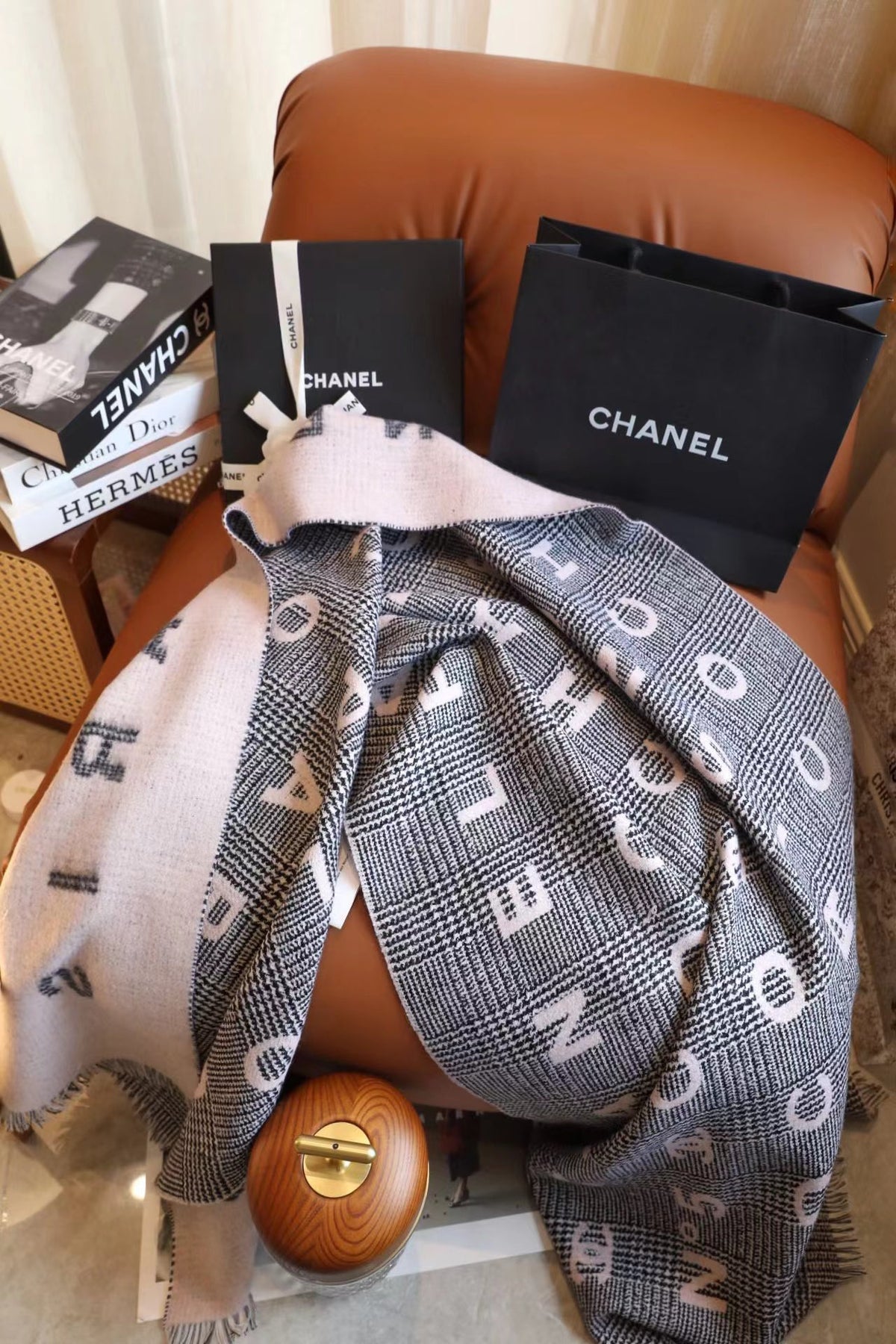 F30 Women's Winter Fashion Wool Scarf 65*180cm