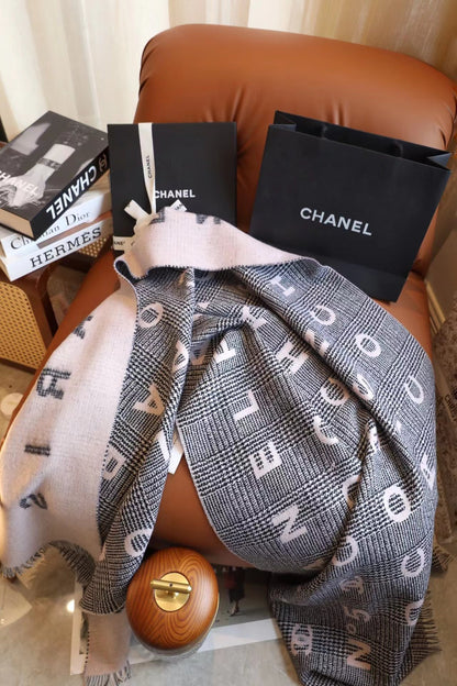 F30 Women's Winter Fashion Wool Scarf 65*180cm