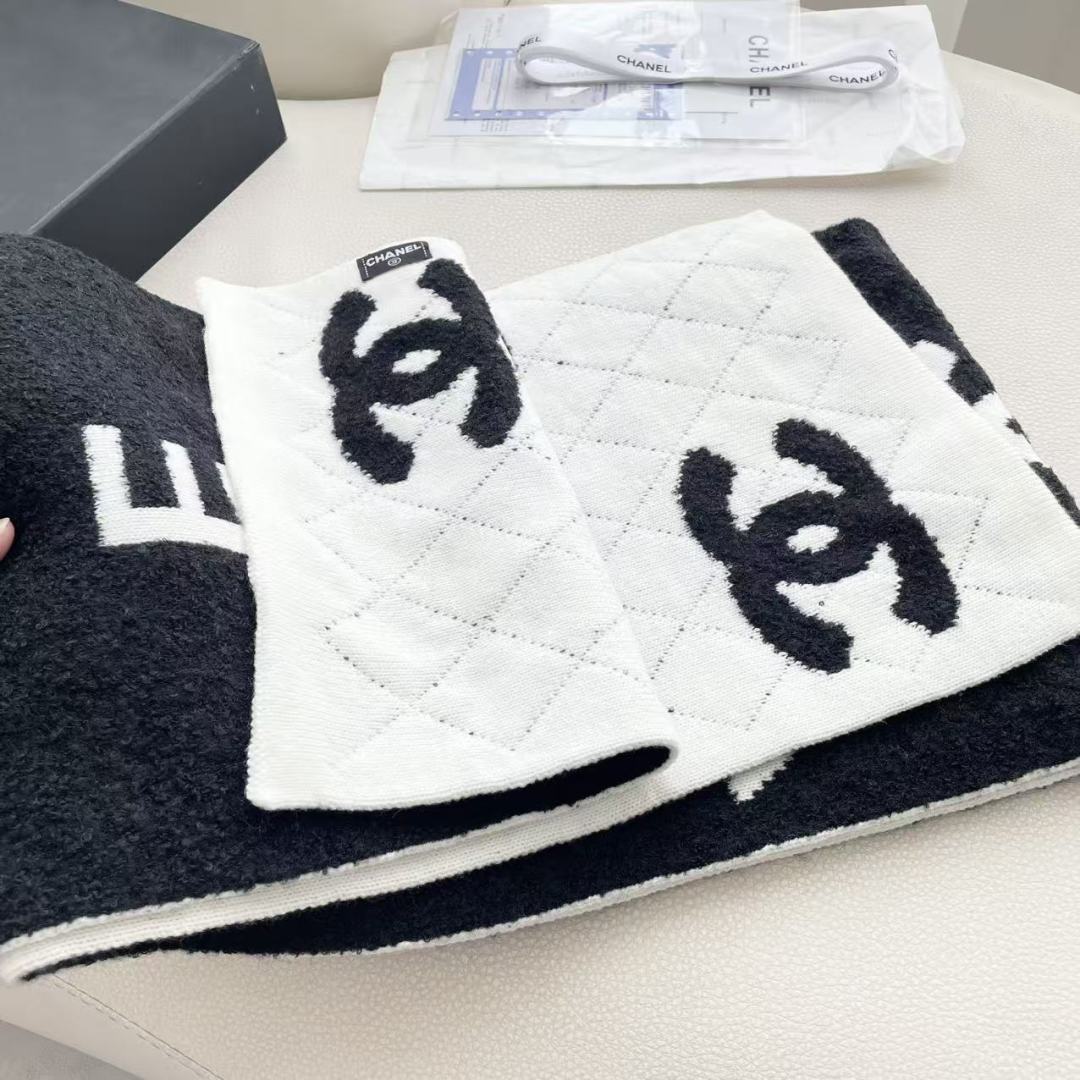 F38 Women's Wool Blend Scarf Wrap 35*200cm