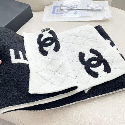 F38 Women's Wool Blend Scarf Wrap 35*200cm