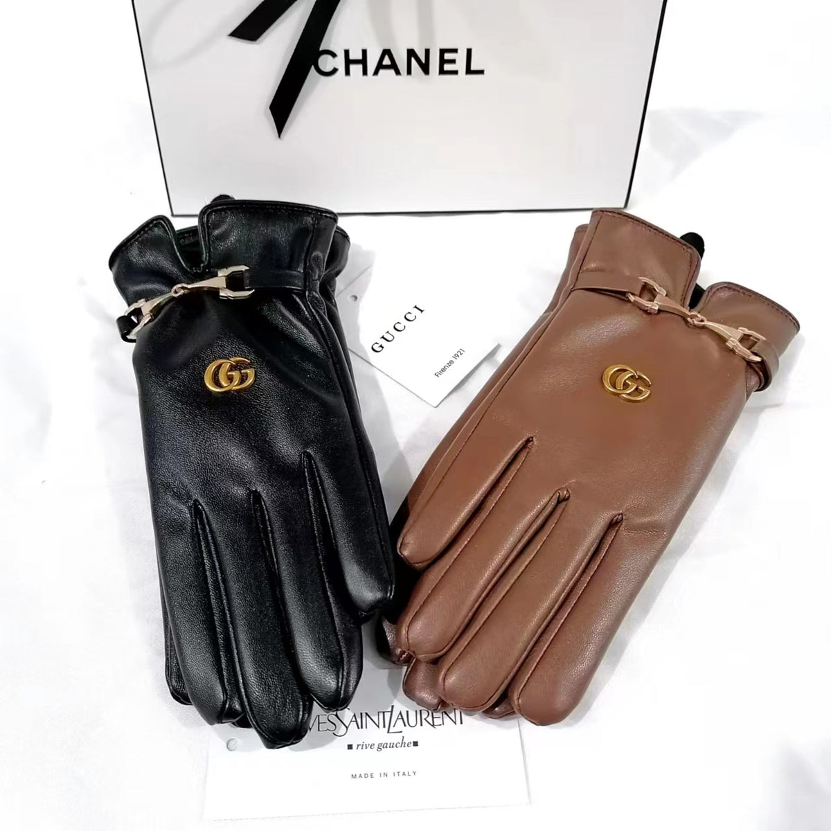 G6 Women's Winter Warm Leather Gloves