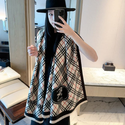 F15 Women's Winter Fashion High Quality Wool Scarf