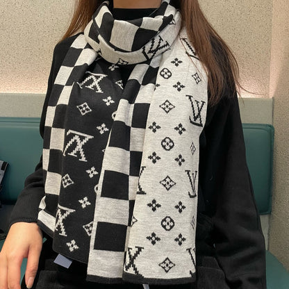 F33 Women's Winter Fashion Wool Scarf 180*32CM