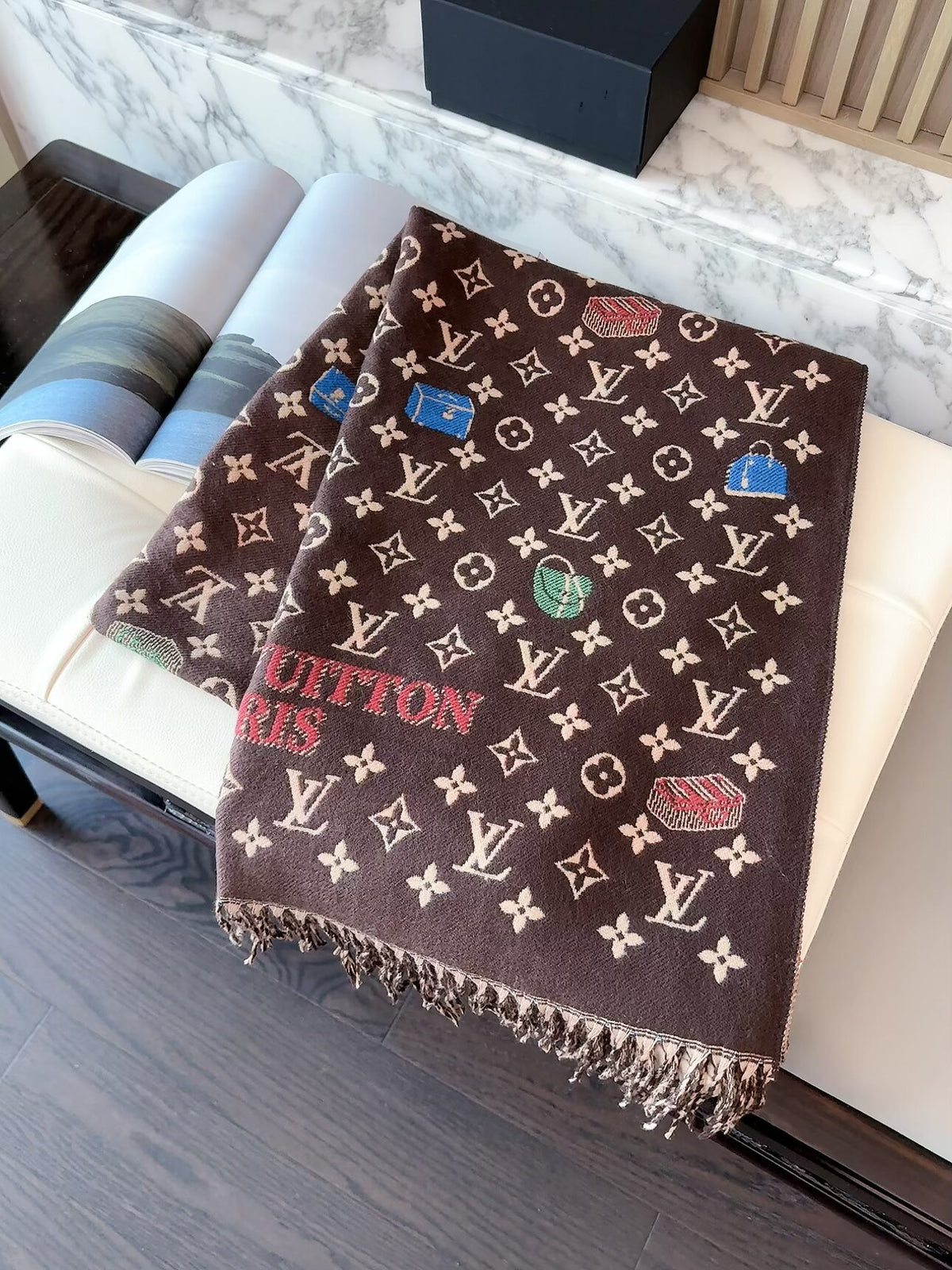 F2 Women's Winter Fashion High Quality Wool Scarf 180×60cm