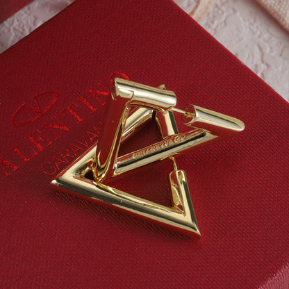 E54 Women gold-plated fashion earrings high-quality jewelry
