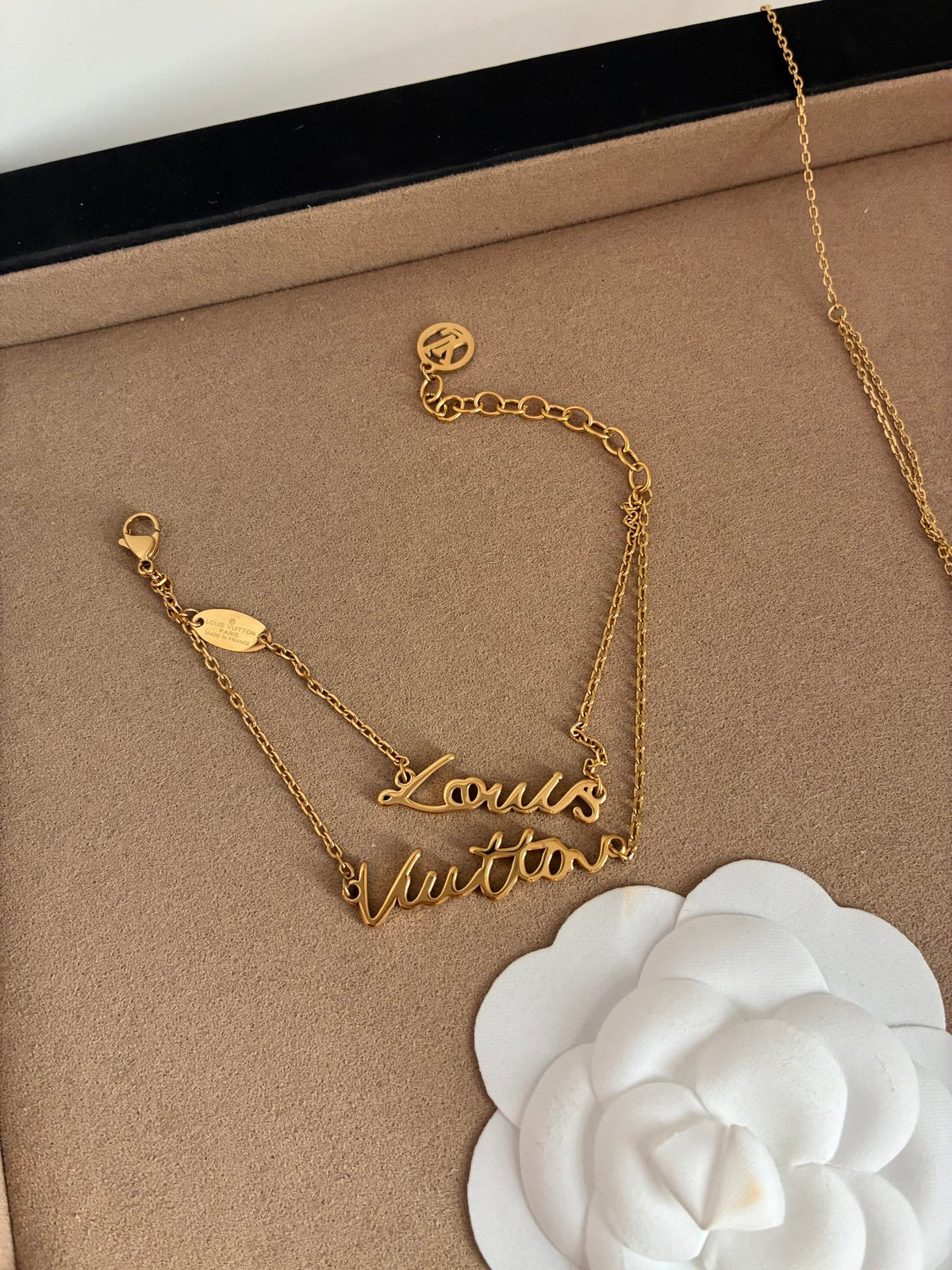 LS240 Fashion women's bracelet necklace set letter jewelry